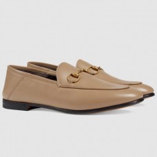 Gucci Foldable Slim Horsebit Loafers In Brown Leather Gucci Foldable Slim Horsebit Loafers In Brown Leather