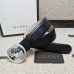 Gucci Signature belt with G buckle Grey 411924