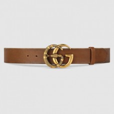 Gucci Leather belt with Double G buckle with snake cuir 458949 Gucci Leather belt with Double G buckle with snake cuir 458949