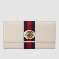 Gucci 573789 Rajah continental wallet White Leather Gucci 573789 Rajah continental wallet White Leather