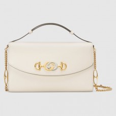 Gucci Zumi grainy leather small shoulder bag 576388 white Gucci Zumi grainy leather small shoulder bag 576388 white