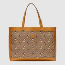 GUCCI DISNEY X GUCCI MEDIUM MINI GG SUPREME TOTE BAG BEIGE 547947 GUCCI DISNEY X GUCCI MEDIUM MINI GG SUPREME TOTE BAG BEIGE 547947