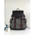 Gucci Black Soft GG Supreme Tigers Backpack Gucci Black Soft GG Supreme Tigers Backpack