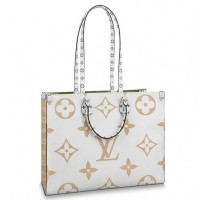 Louis Vuitton Monogram Canvas Onthego Tote Bag M44571 Kaki 2019 Louis Vuitton Monogram Canvas Onthego Tote Bag M44571 Kaki 2019