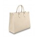Louis Vuitton Monogram Empreinte Onthego Tote Bag GM Creme