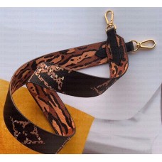 Louis Vuitton Monogram canvas LV Jungle Shoulder Strap Bandouliere J02455 Black