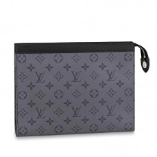 Louis Vuitton M69535 Lv Pochette Voyage Mm Bag In Monogram Eclipse Canvas Louis Vuitton M69535 Lv Pochette Voyage Mm Bag In Monogram Eclipse Canvas