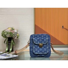 Louis Vuitton Camera Bag Shoulder Bag Blue Monogram Denim M95348 Louis Vuitton Camera Bag Shoulder Bag Blue Monogram Denim M95348
