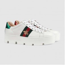Gucci Women's Ace embroidered platform sneaker Gucci Women's Ace embroidered platform sneaker