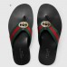 Gucci Men’s thong sandal with Web Gucci Men’s thong sandal with Web