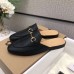 Gucci Princetown Slippers In Black Leather Gucci Princetown Slippers In Black Leather