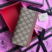 Gucci GG Supreme Continental Flap Wallet Gucci GG Supreme Continental Flap Wallet