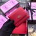 Gucci Red GG Marmont Compact Wallet Gucci Red GG Marmont Compact Wallet