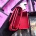 Gucci Red GG Marmont Compact Wallet Gucci Red GG Marmont Compact Wallet