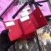 Gucci Red GG Marmont Compact Wallet Gucci Red GG Marmont Compact Wallet