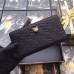 Gucci Zip Around Wallet With Cat In Black Signature Leather Gucci Zip Around Wallet With Cat In Black Signature Leather