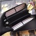 Gucci Zip Around Wallet With Cat In Black Signature Leather Gucci Zip Around Wallet With Cat In Black Signature Leather
