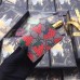 Gucci GG Gucci Strawberry Print Card Case Wallet Gucci GG Gucci Strawberry Print Card Case Wallet