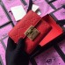 Gucci Padlock Wallet In Red Signature Leather Gucci Padlock Wallet In Red Signature Leather