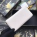 Gucci White Leather Zip Around Wallet With Bow Gucci White Leather Zip Around Wallet With Bow