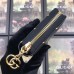 Gucci Black Zip Around Wallet With Double G stripe Gucci Black Zip Around Wallet With Double G stripe