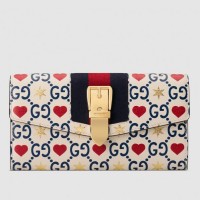 Gucci Chinese Valentine's Day Exclusive Sylvie Continental Wallet Gucci Chinese Valentine's Day Exclusive Sylvie Continental Wallet