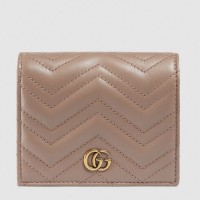 Gucci Dusty Pink GG Marmont Small Wallet Gucci Dusty Pink GG Marmont Small Wallet