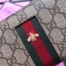 Gucci Zip Around Wallet In Web Bee GG Supreme Gucci Zip Around Wallet In Web Bee GG Supreme