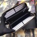 Gucci Zip Around Wallet With Gucci Logo In Black Leather Gucci Zip Around Wallet With Gucci Logo In Black Leather
