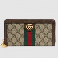 Gucci Ophidia GG Supreme Zip Around Wallet Gucci Ophidia GG Supreme Zip Around Wallet