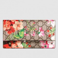 Gucci GG Blooms Continental Wallet Gucci GG Blooms Continental Wallet