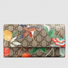 Gucci GG Supreme Tian Continental Wallet Gucci GG Supreme Tian Continental Wallet