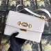 Gucci Zumi Small Shoulder Bag In White Grainy Leather Gucci Zumi Small Shoulder Bag In White Grainy Leather