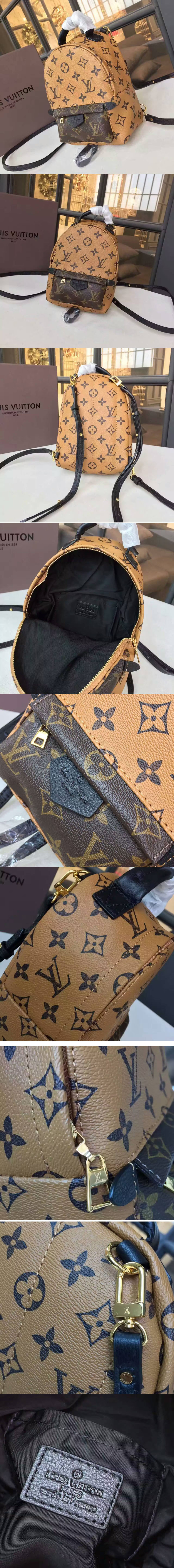 Replica Louis Vuitton M41562 Monogram Canvas Mini Backpack