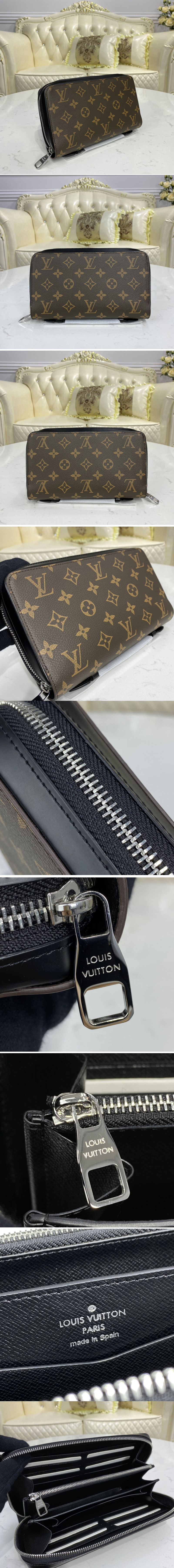 Replica Louis Vuitton M61506 LV Zippy XL Wallet In Monogram Canvas