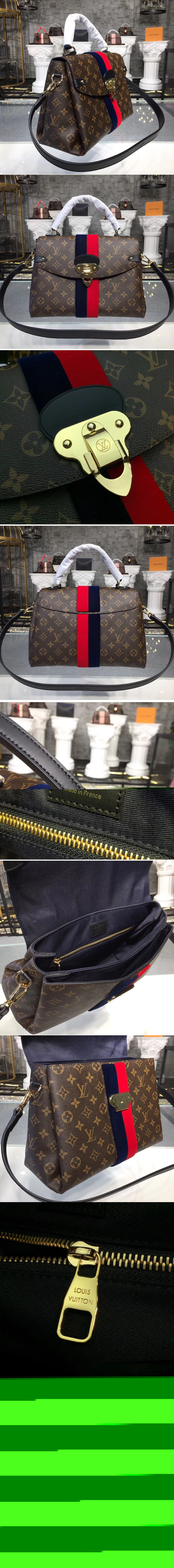 Replica Louis Vuitton M43778 LV Georges MM Bags Monogram Canvas