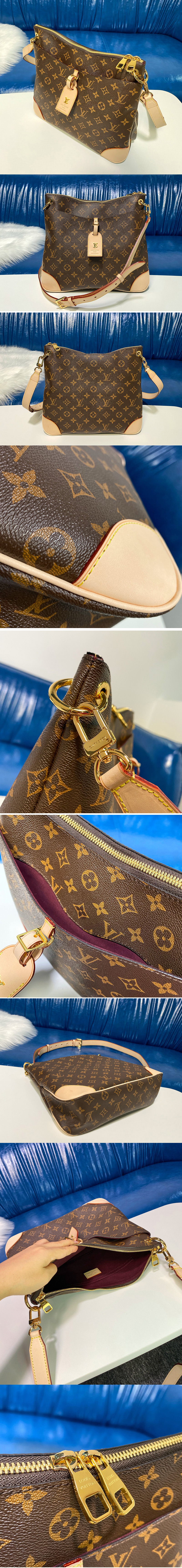 Replica Louis Vuitton M45354 LV Odéon PM Bag in Monogram Canvas