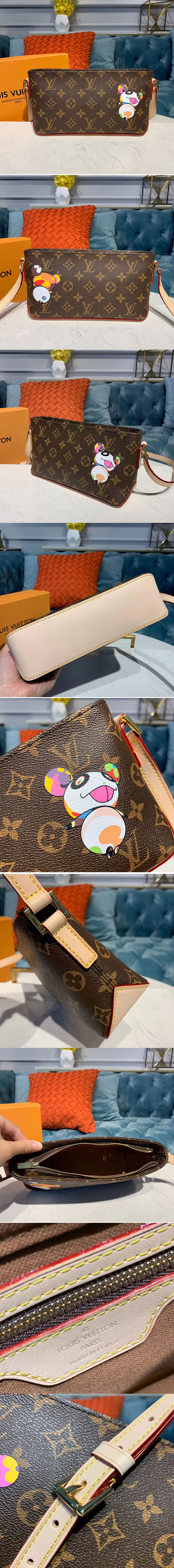 Replica Louis Vuitton M50716 LV Monogram canvas With Panda Bags