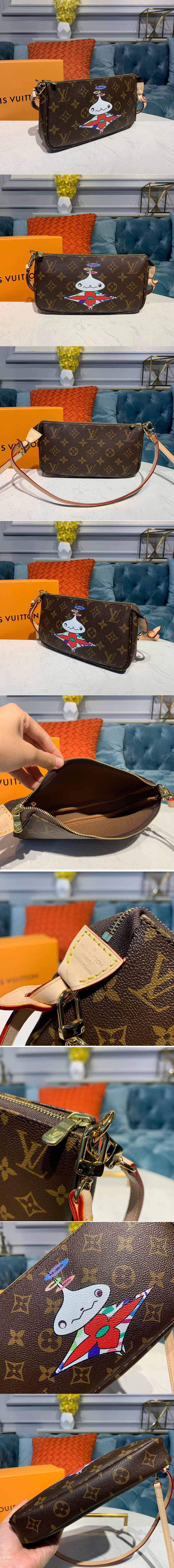 Replica Louis Vuitton M51980 LV Pochette Accessoires Bags Monogram Canvas