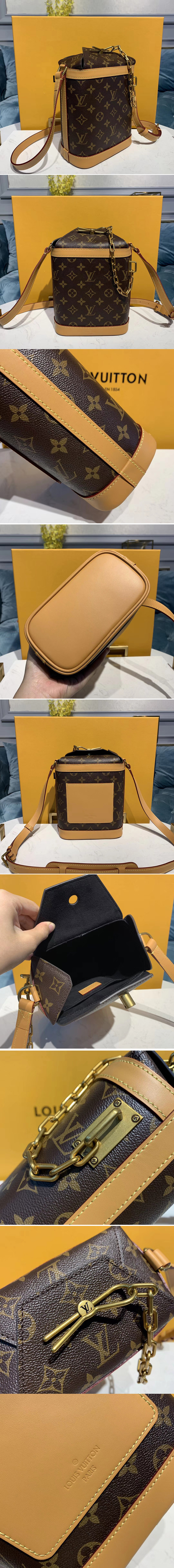 Replica Louis Vuitton M61111 LV Bucket Bag Monogram Canvas