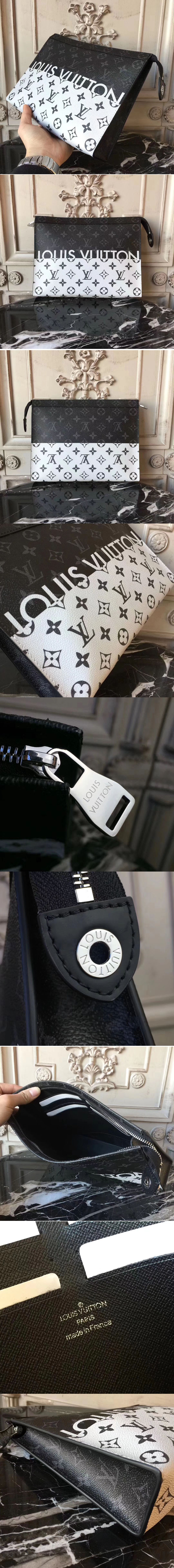 Replica Louis Vuitton M61690 Monogram Canvas Pochette Voyage MM Bags