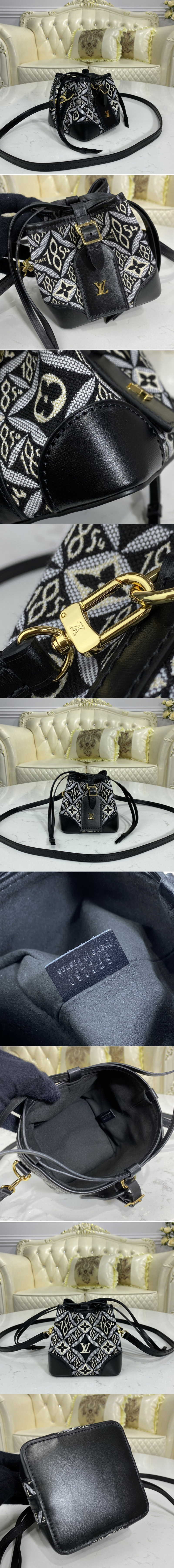 Replica Louis Vuitton M69973 LV Since 1854 Noé Purse bag in Jacquard Since 1854 textile