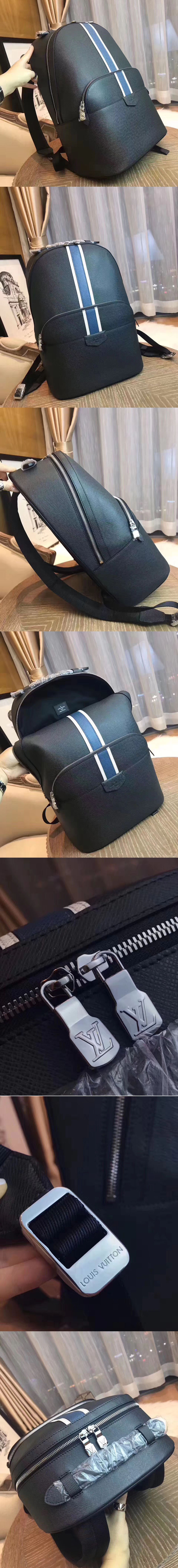 Replica Replica Louis Vuitton M34405 Taiga Leather Anton Backpack