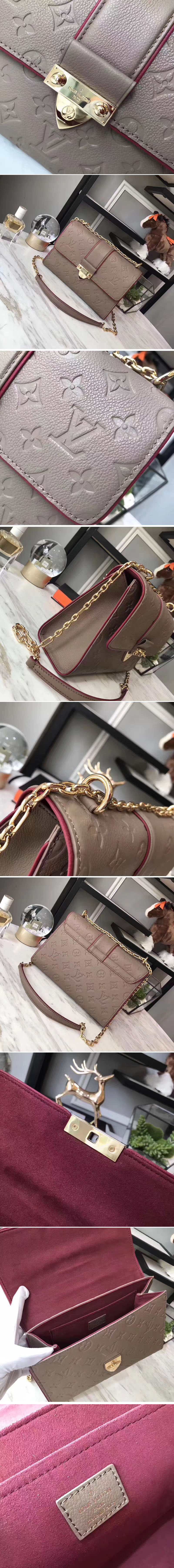 Replica Louis Vuitton M43394 Monogram Empreinte Saint Sulpice PM Bag