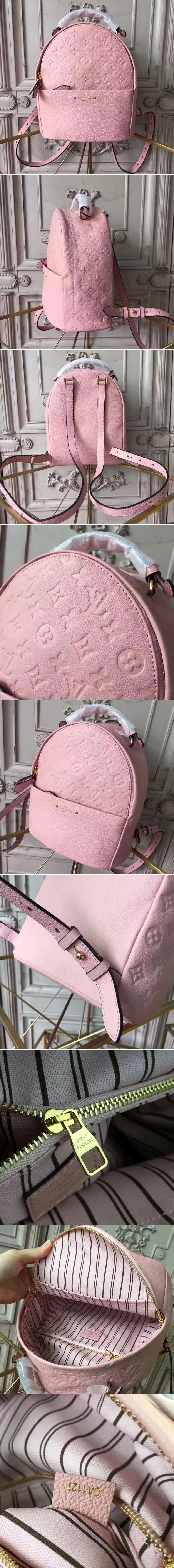 Replica Louis Vuitton M44019 Monogram Empreinte Sorbonne Backpack